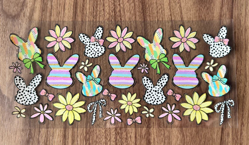 212 Bunnies and flowers