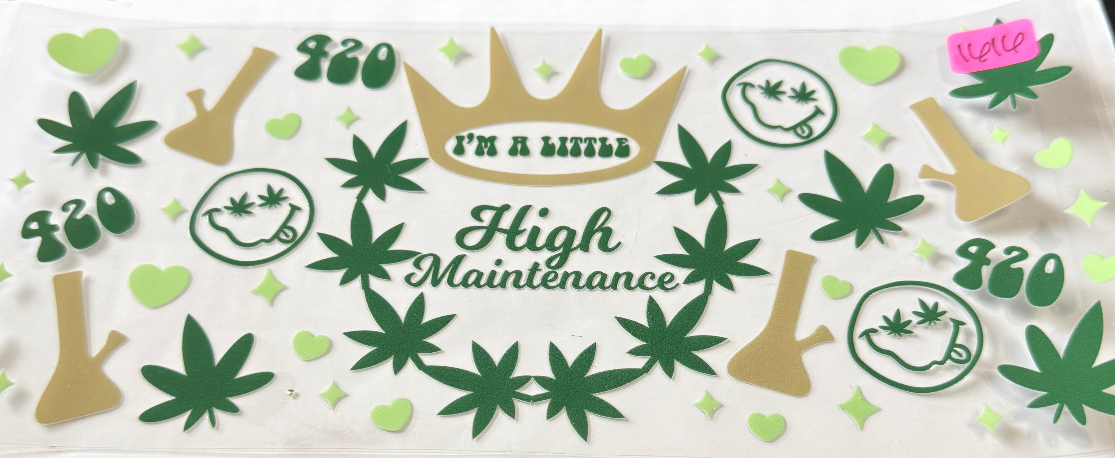 1616 high maintenance