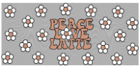 70 Peace love latte