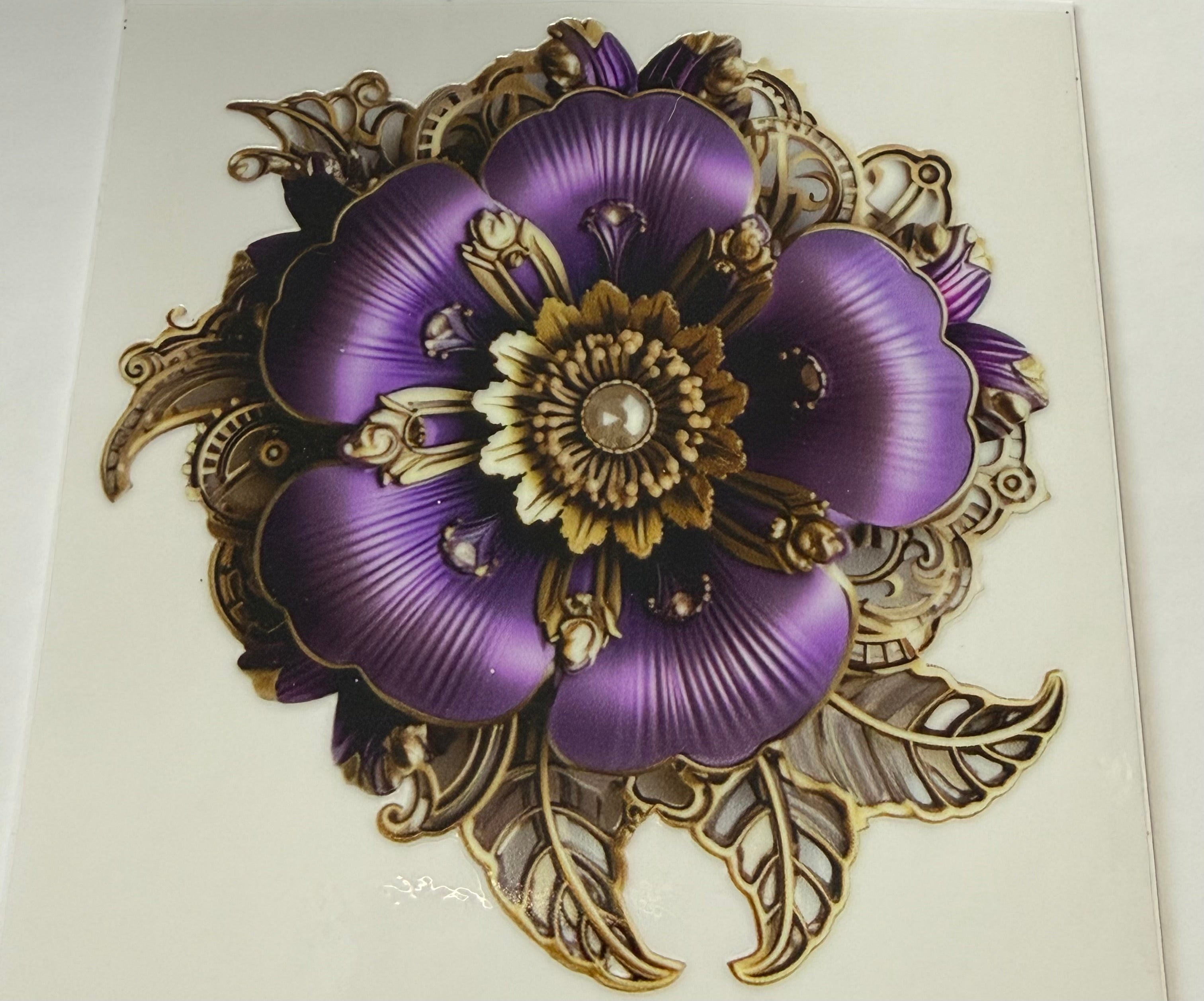 690 Purple flower