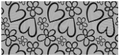 86 Hearts flowers