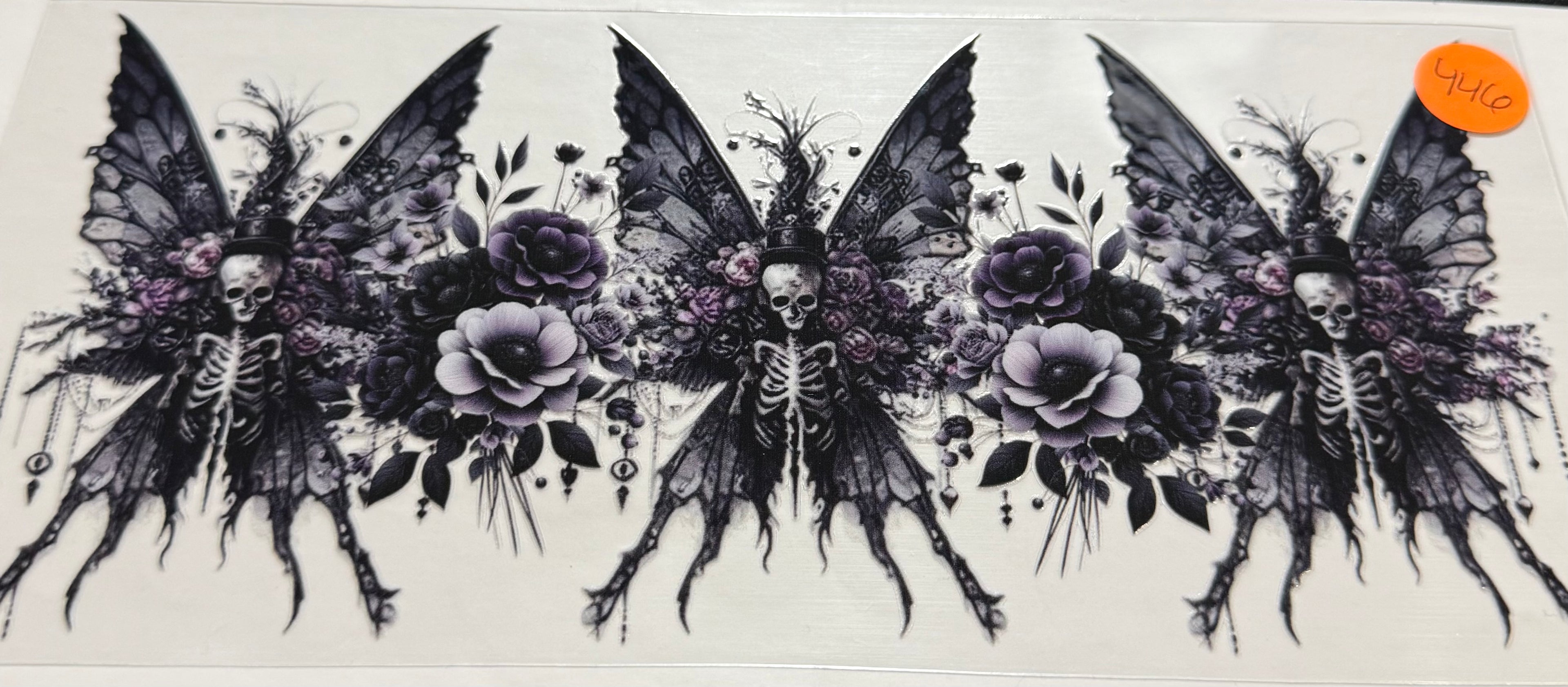 446 Skull butterfly