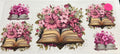 444 Books and flowers