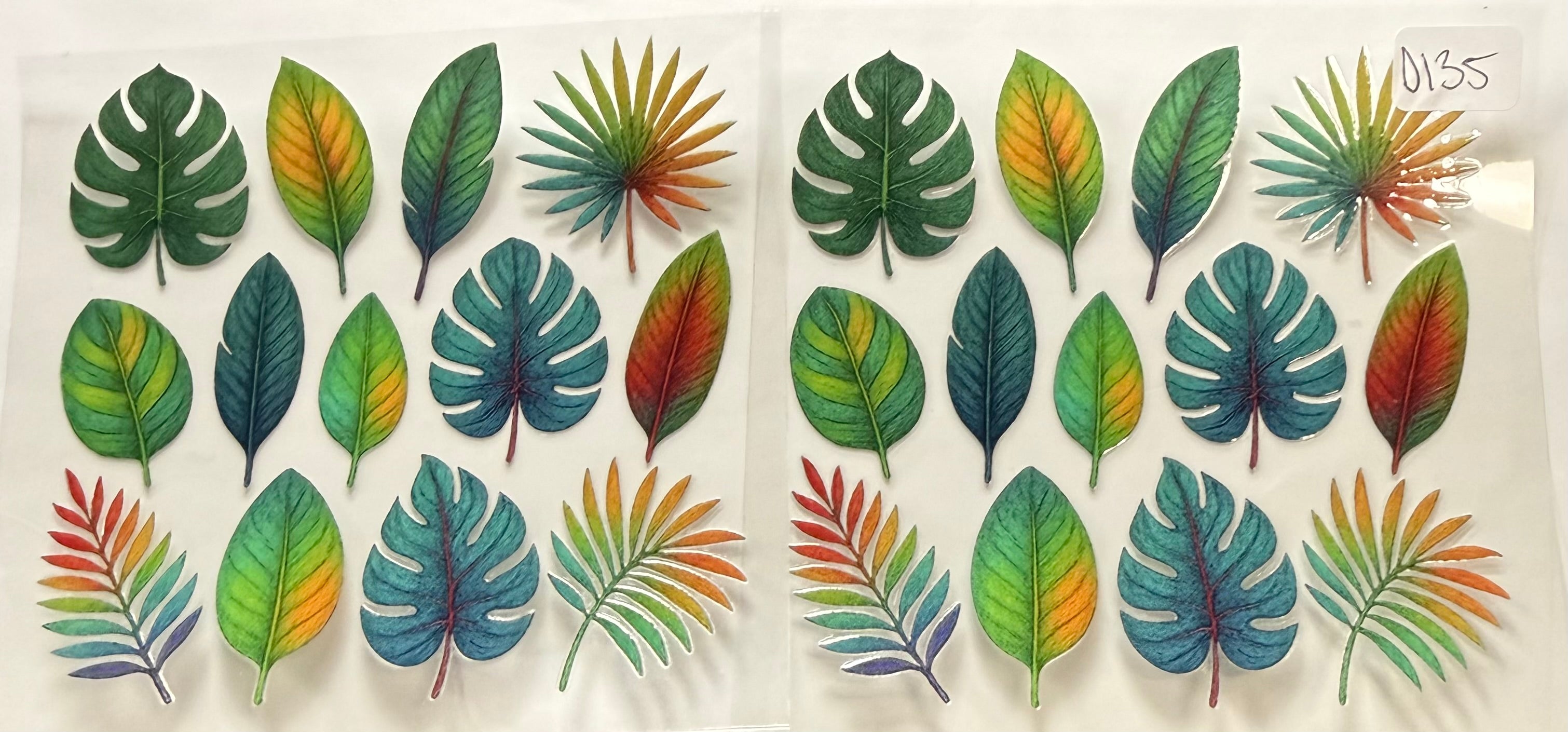 D135 leaves
