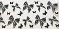 581 Bows and butterflies