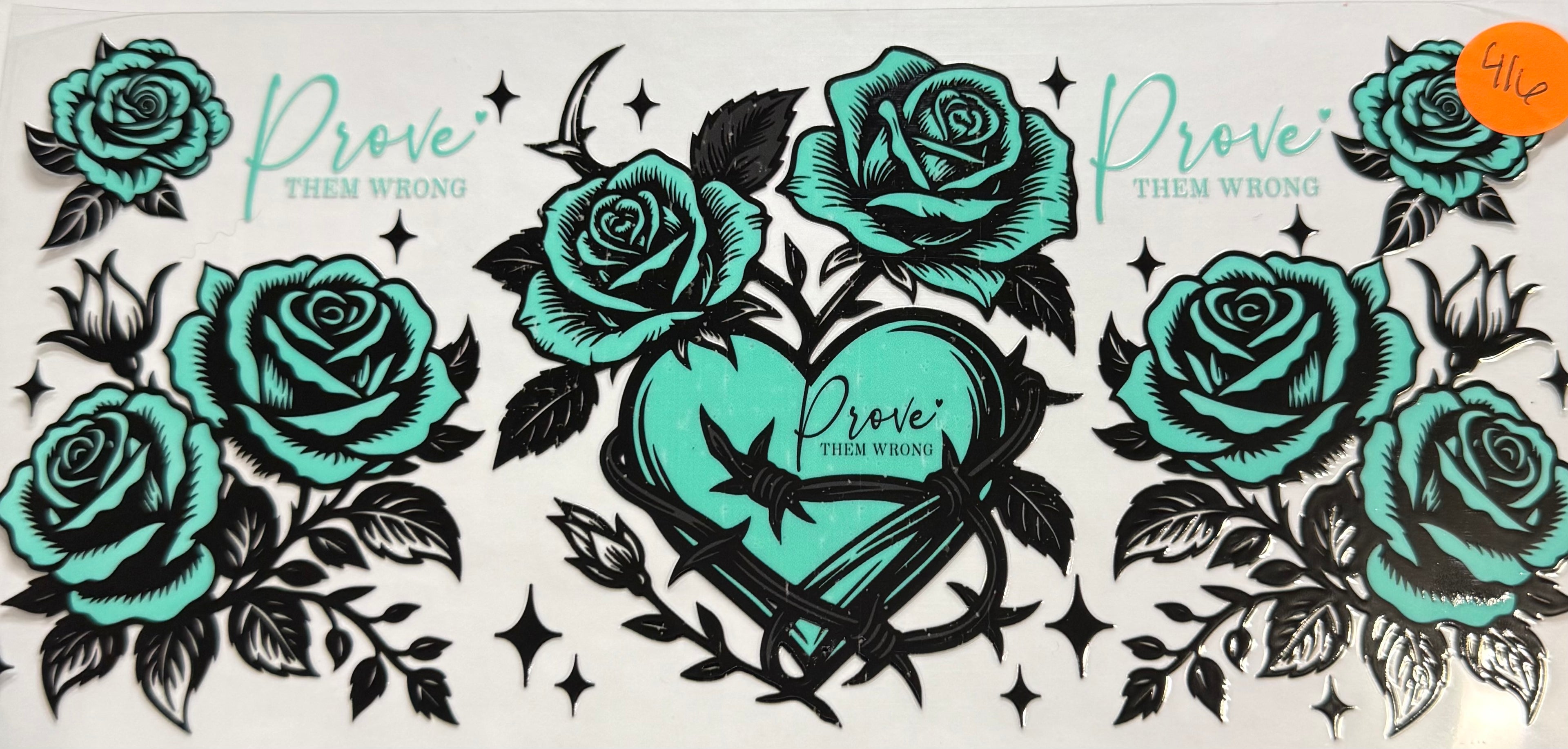 416 heart flowers