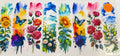 437 Flowers and butterflies