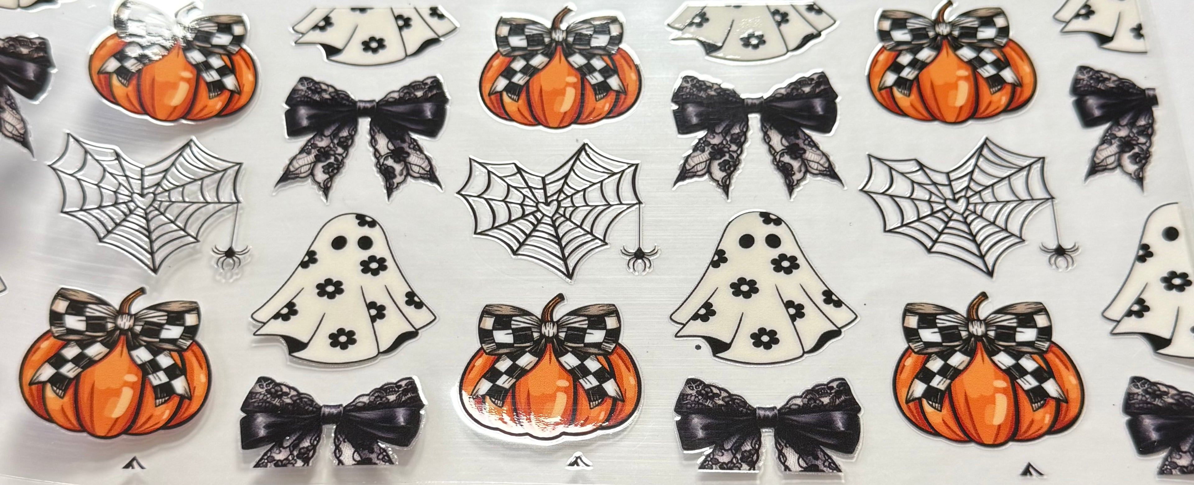 485 pumpkin ghosts bows