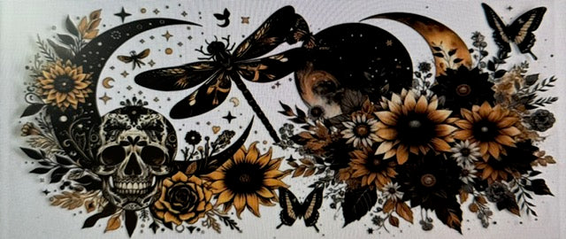 540 Butterfly moon flowers