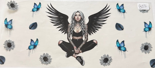 803 Butterfly girl