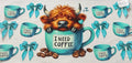 843 Coffee cow