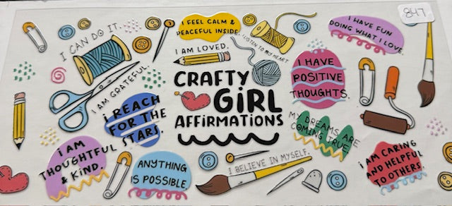 847 Crafty girl