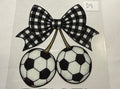 D9 Cherry soccer bow
