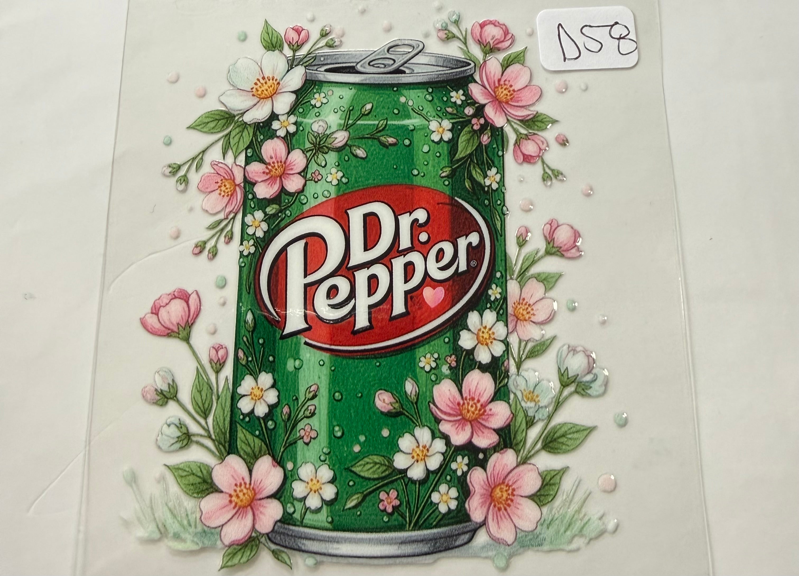 D58  Dr pepper
