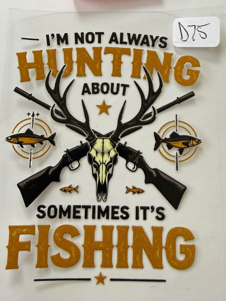 D75 hunting