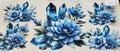 898 flower crystal