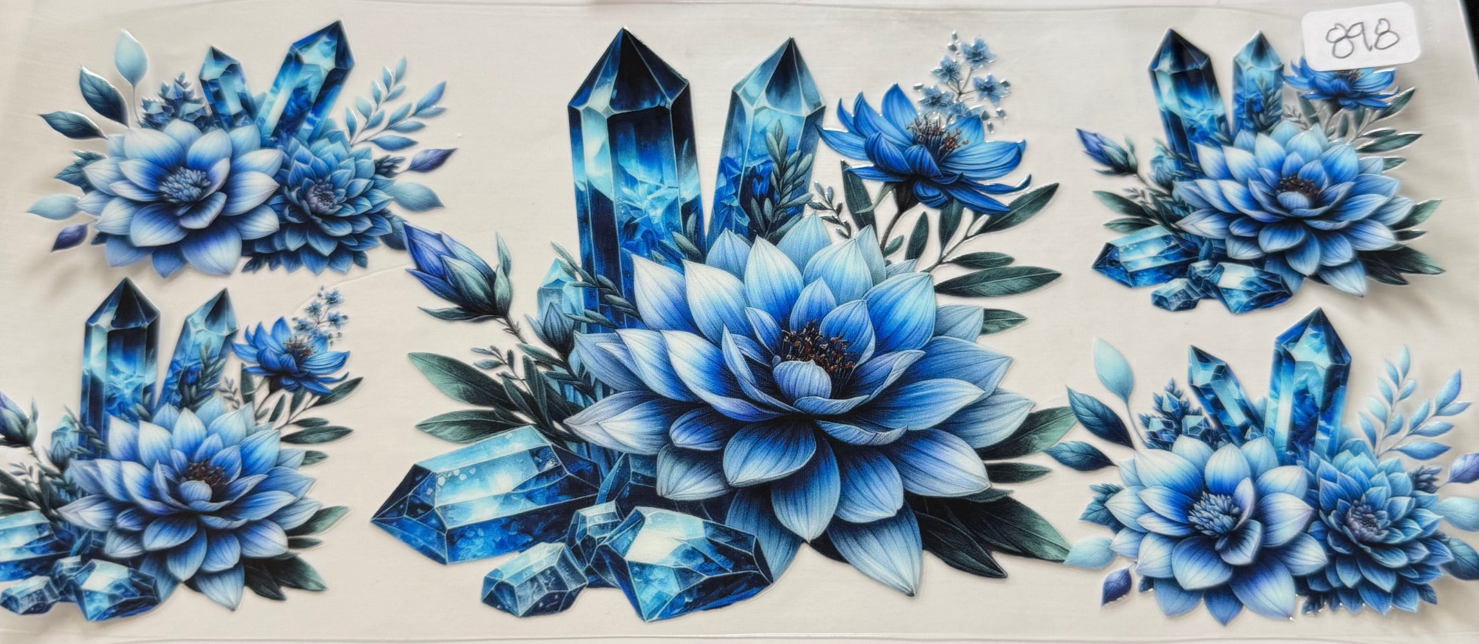 898 flower crystal