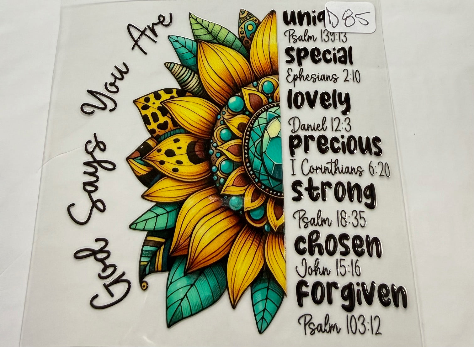 D85 sunflower