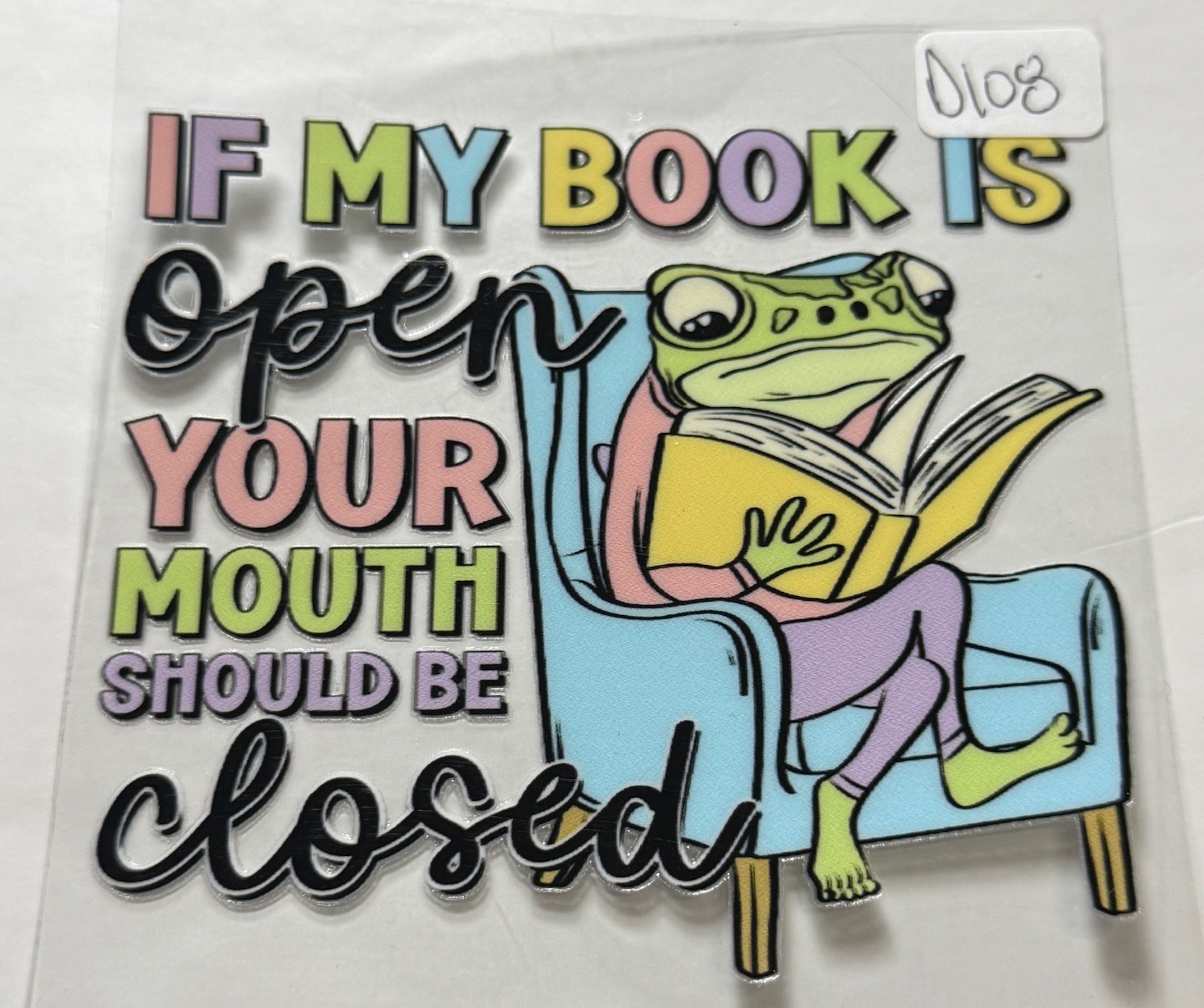 d108 book frog