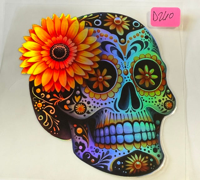 d260 skull holographic