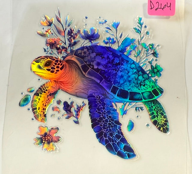 d264 turtle holographic