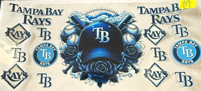 39 rays