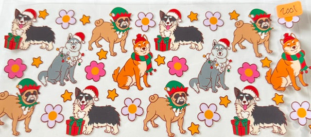 2001 xmas dogs