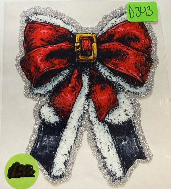 d343 santa bow