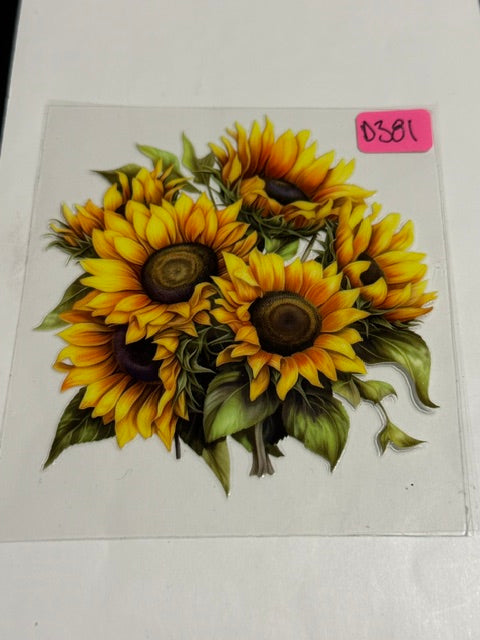 d381 sunflower