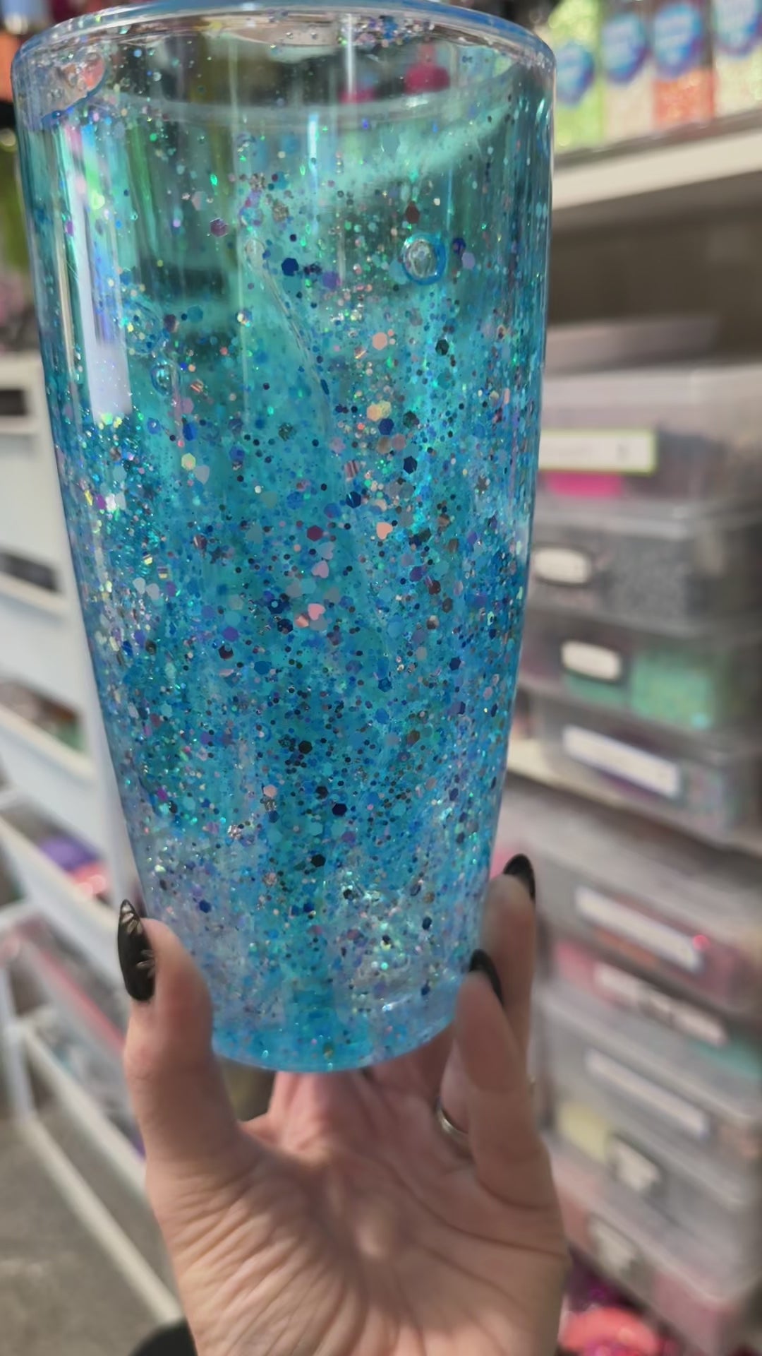 24oz blue hearts