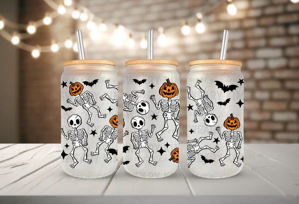 643 Skeleton pumpkins